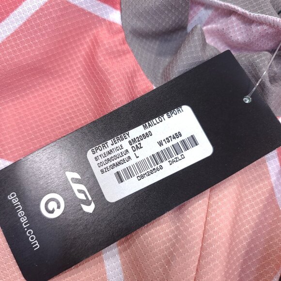 Louis Garneau Jersey Mens Large MS Ride Canada Life 1/2 Zip Short Sleeve Stretch - Picture 5 of 8